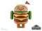 Android mini collectible series 04 робот коллекционный Бургер (Burger 2x2)