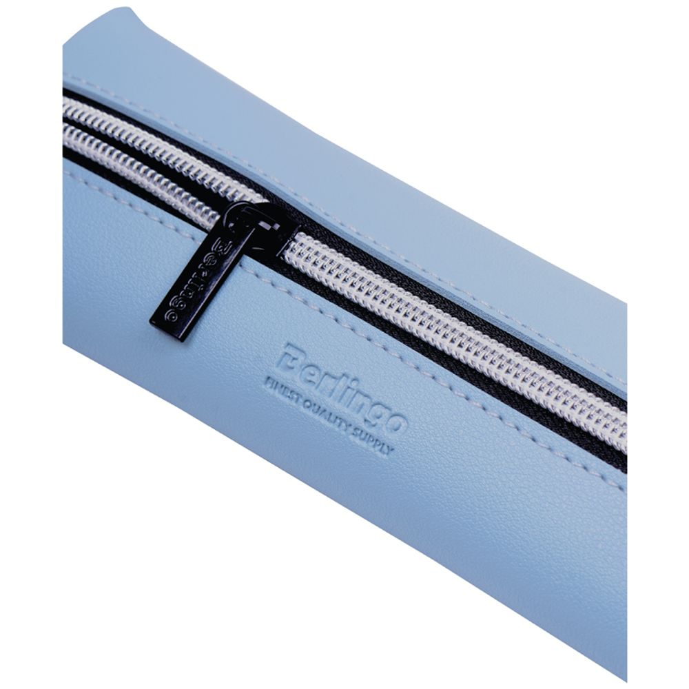 Пенал 1 отделение, 200*70 Berlingo "Original blue", экокожа