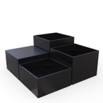 Вазоны для растений с тумбой