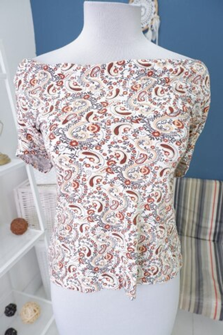 Блузка с принтом 44-46 размер