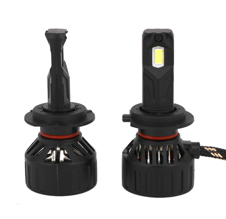 Cветодиодные лампы H7 Sariti F8 с вентилятором, 12V, 40W, 5500K (комплект, 2шт)