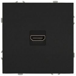 Розетка ЭРА Galaxy 15-3114-05 HDMI IP20 антрацит | Эра Galaxy