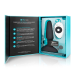 Черная анальная пробка с эффектом римминга 15см b-Vibe Rimming Remote Control Plug black BV-001-BLK