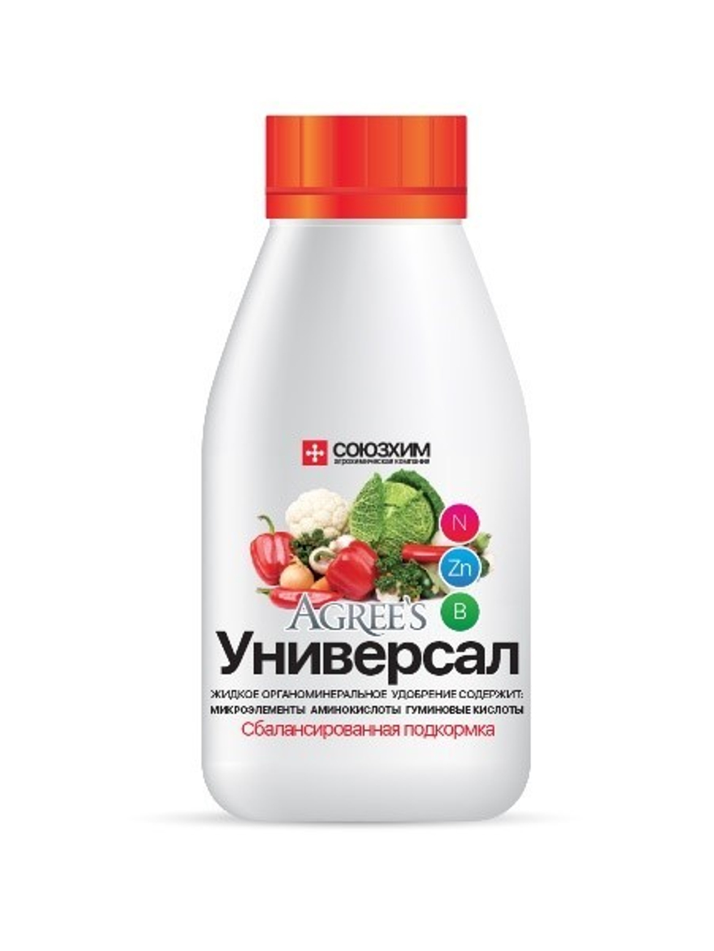 Жидкое органоминеральное удобрение "Агрис" "Универсал", 0,25л