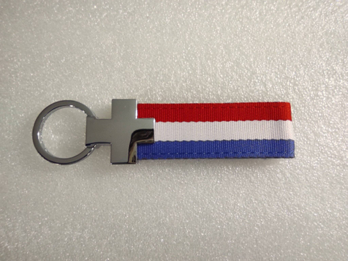 Франция / брелок автомобильный для ключей, карабин, петля (Цветной)
