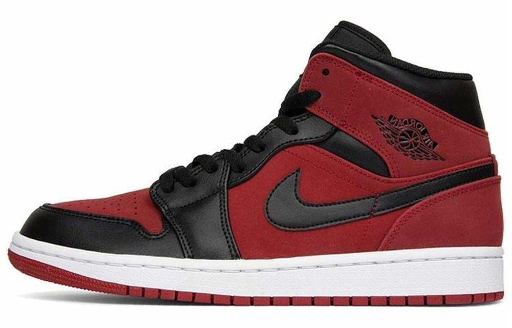 Кроссовки Jordan Air Jordan 1 Mid "Banned" Gym Red Black