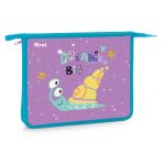 Папка для тетрадей 1 отделение, А5, Först "Snail dream", 240*205*40мм, пластик, на молнии