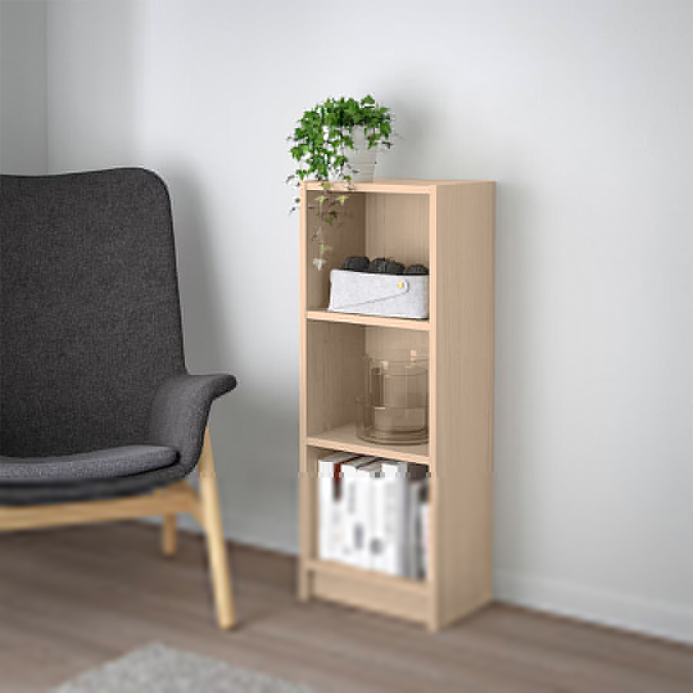 Стеллаж Билли 08 Дуб Сонома 3025 40*28*106 см, Бежевый   Фиеста