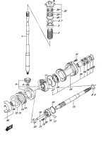 Стопорное кольцо для лодочных моторов 09387-52001-000