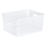 Корзина Плетенка (350х175) (белый)