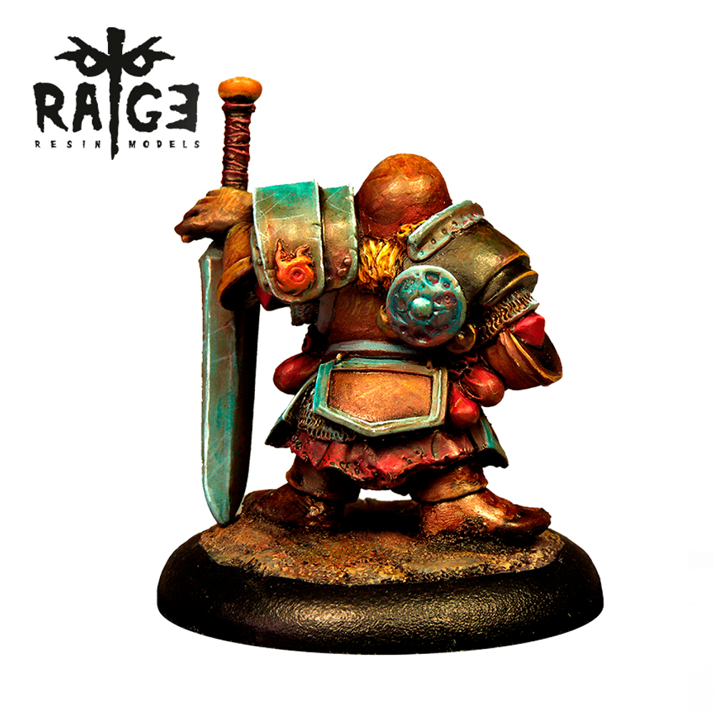 Миниатюра Rage Resin Miniatures - Thorvin, The Great - 35MM
