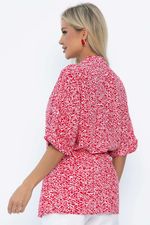 Блуза Мариша (красная) Б13919-30М LT Collection
