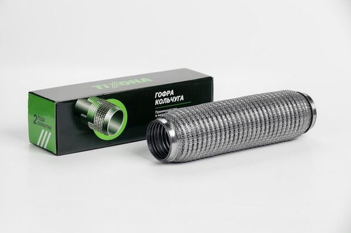 Гофра 55/280 (AISI 304 wire mesh, interlock) P55280WM