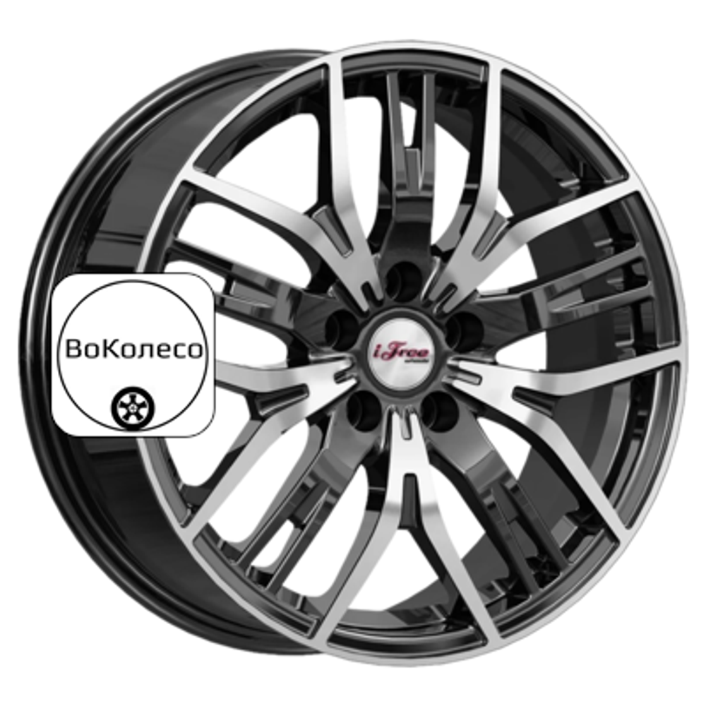 7x17/5x108 ET40 D65,1 Аскет (КС1072) Блэк Джек iFree