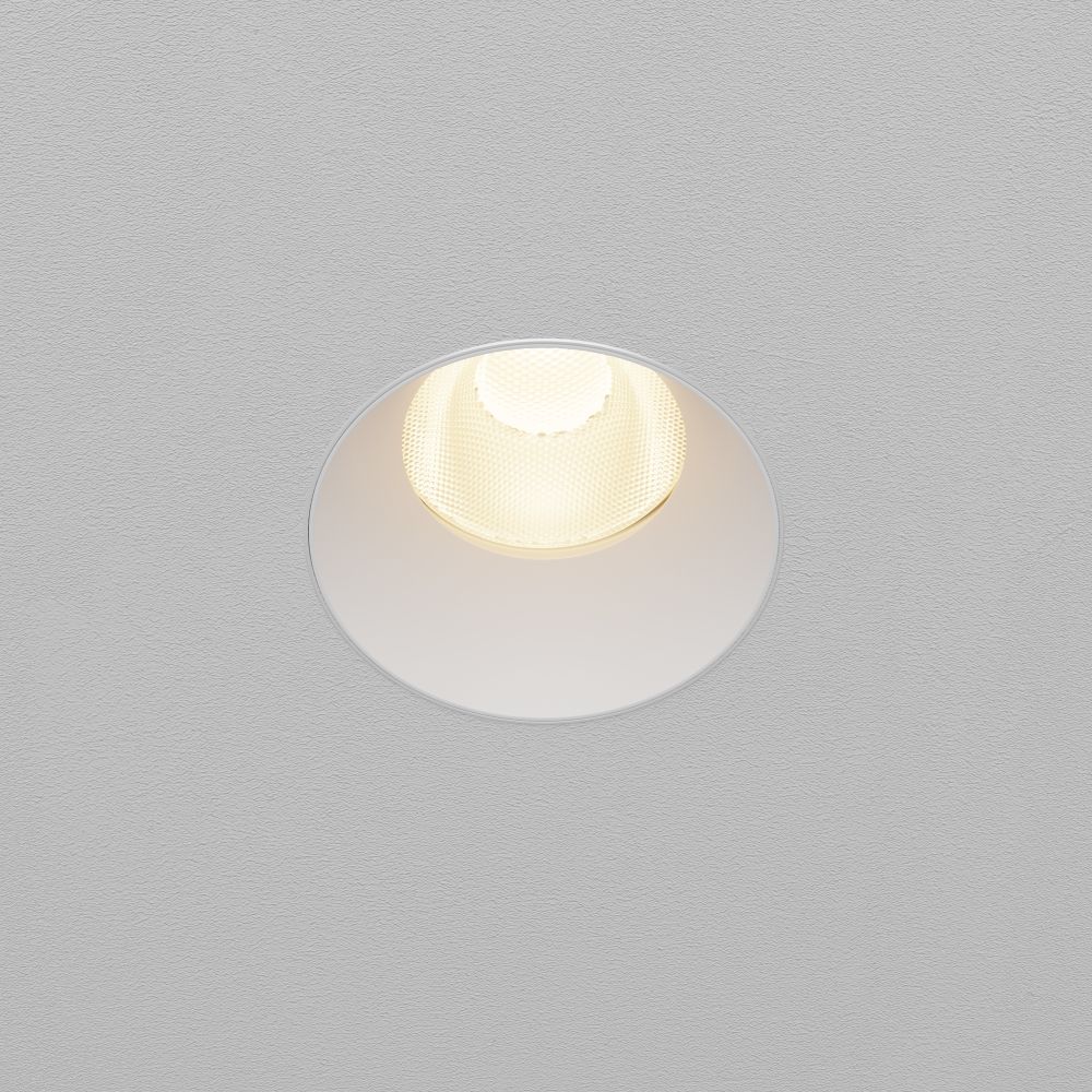 Светильник встраиваемый светодиодный Maytoni   DL121-15W-3K-TRS-W