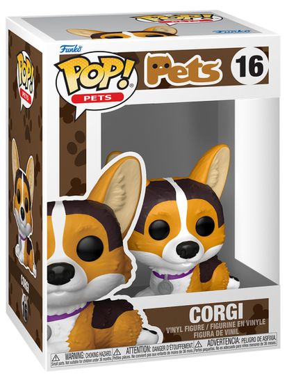 Фигурка Funko POP! Pets Corgi (16) 88326 / Фигурка Фанко ПОП! в виде корги