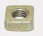 Гайка  8х1.25 крепления патрубков воздушного фильтра (квадратная) (уп25/50шт)