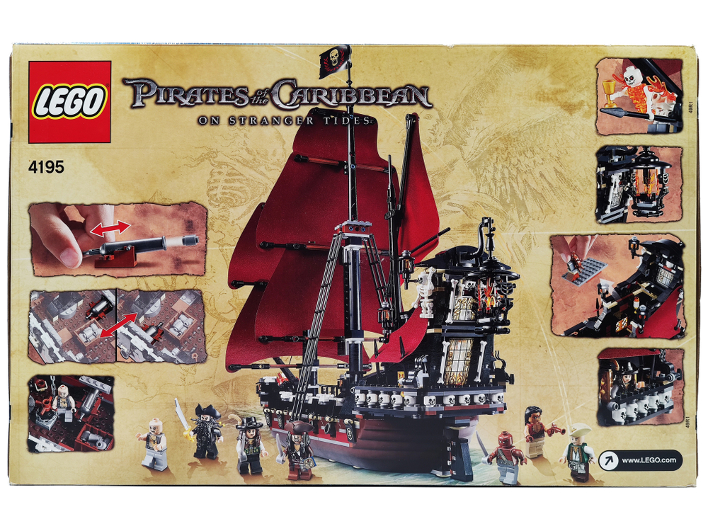 Конструктор Пираты Карибского моря LEGO 4195 Месть королевы Анны