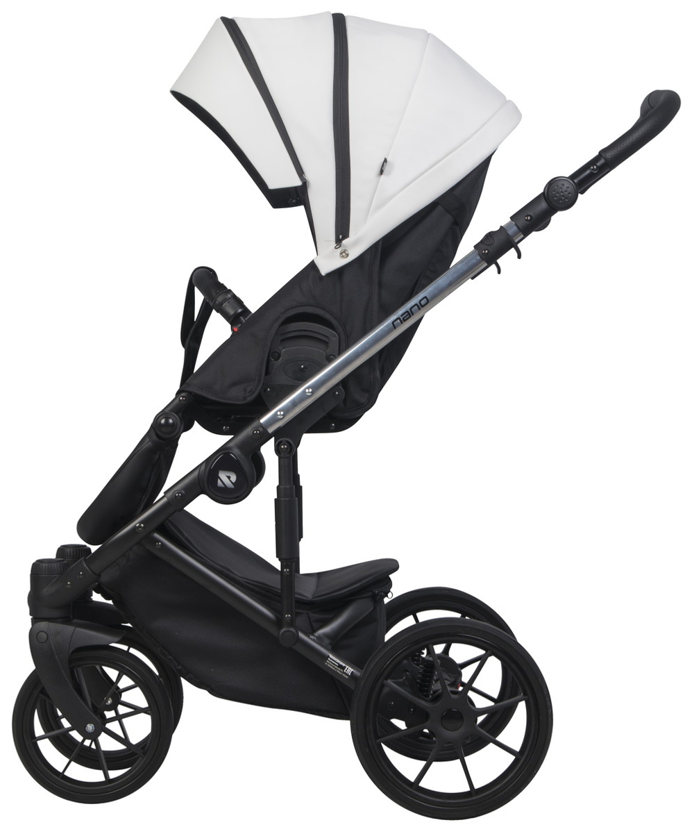 Детская коляска Riko Nano Thermo Ecco 2 в 1 02 White (белый)