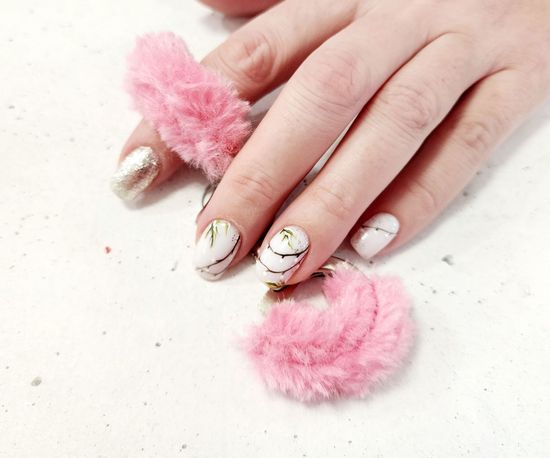 Наручники меховые, МИНИ розовые