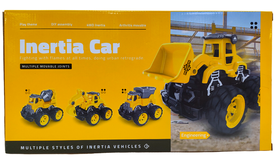 Набор машинок - конструктор DIY CAR "Строительная спецтехника"