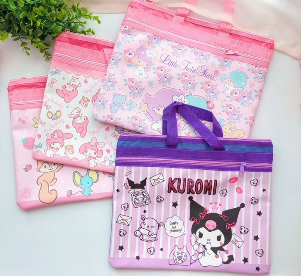 Папка-сумка для документов &quot;Sanrio&quot;