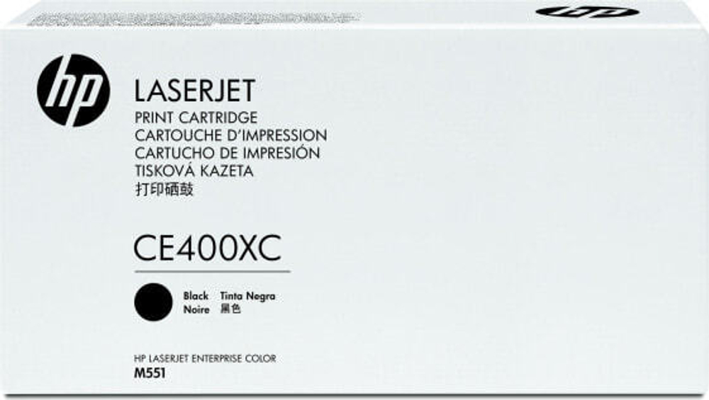 Картриджи Тонер-картридж HP 507X Blk Contract LJ, 11000 страниц, Черный, 1 шт.