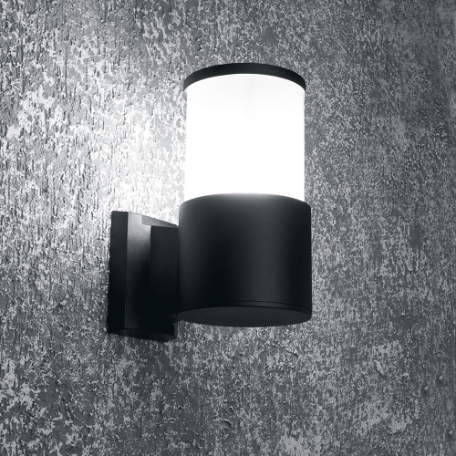 Уличный настенный светильник FERON DH0904 E27 черный