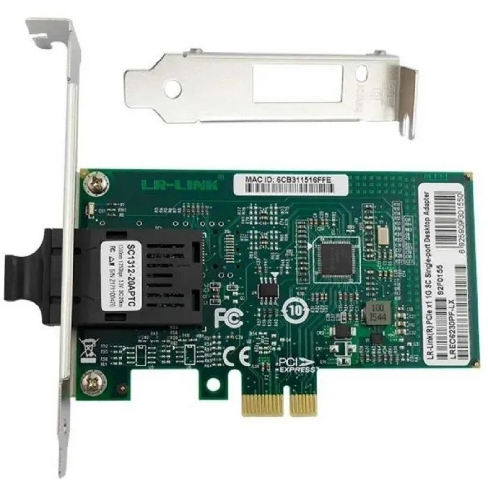 Сетевая карта Lr-Link LREC6230PF PCIe x1 1G SFP Single-port Desktop Adapter