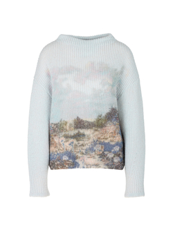 Свитер из шерсти альпака (Knitted in Germany)
