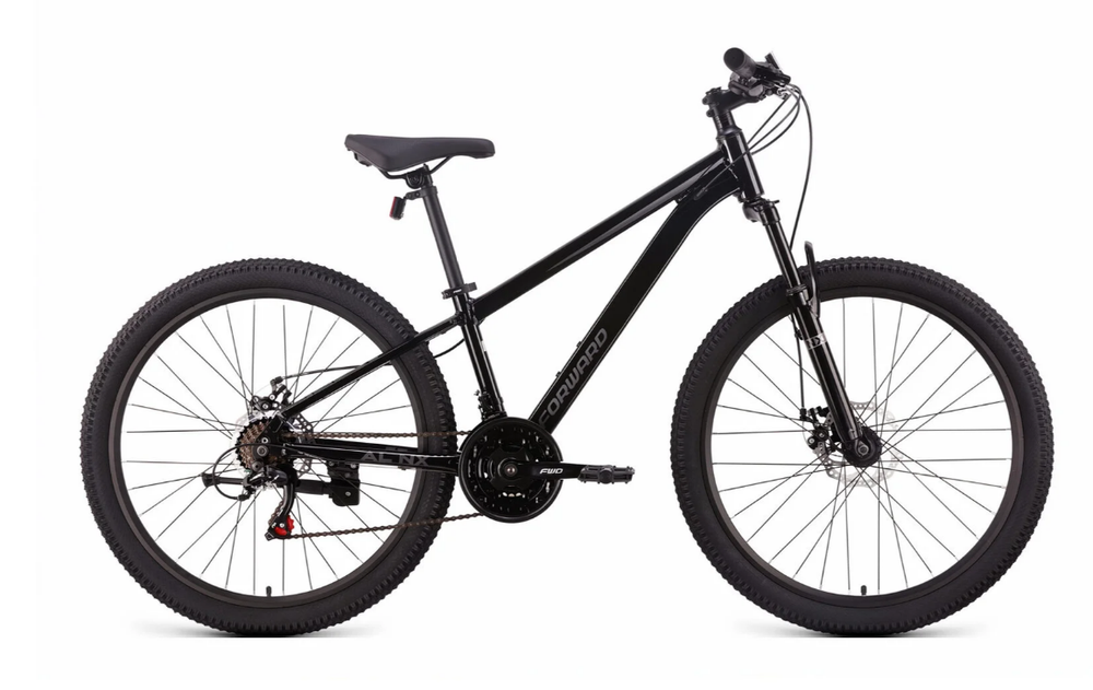 Велосипед 26" FORWARD AL NX, рама 13" чёрный 2026