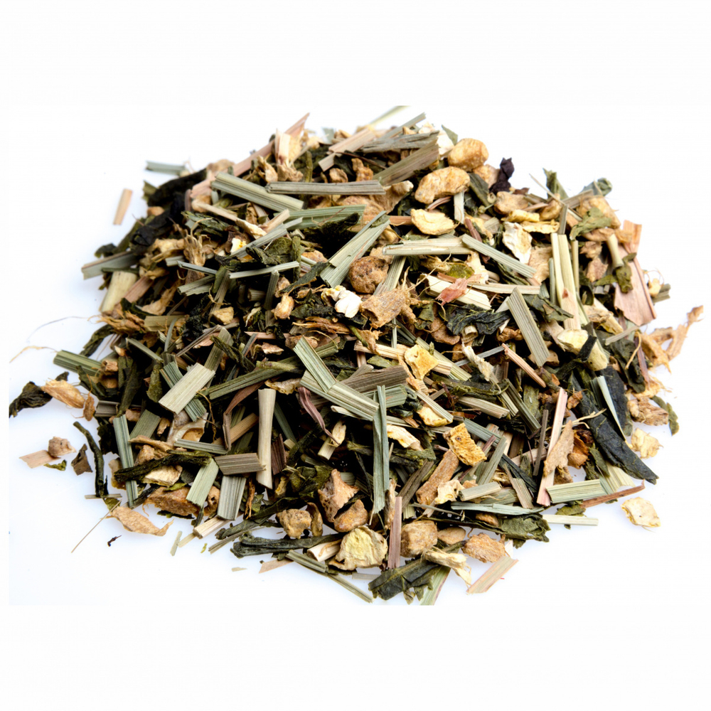 Чай листовой Лимон с имбирём, 250 г