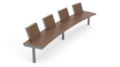 Скамья дуга SK00043