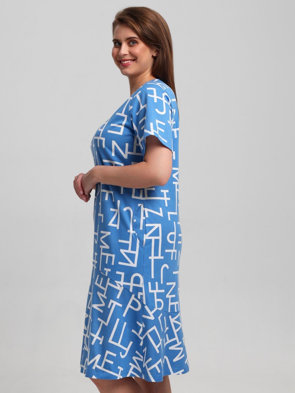 Платье Манифест-1 Виотекс ГОЛУБОЙ