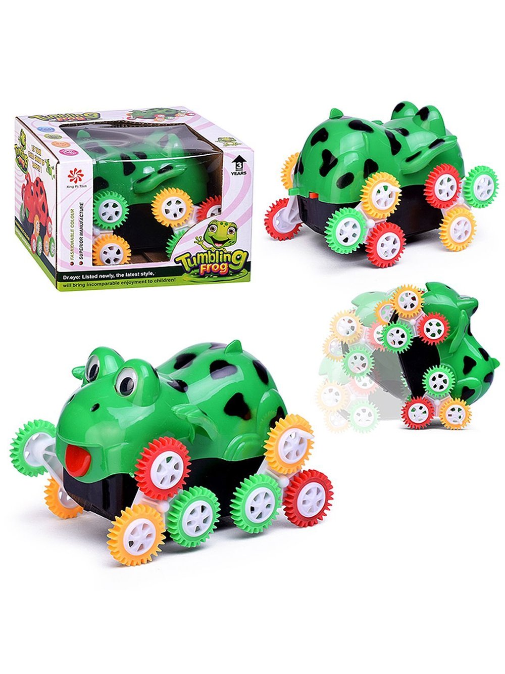 Игрушка машинка перевертыш Лягушка (8288)