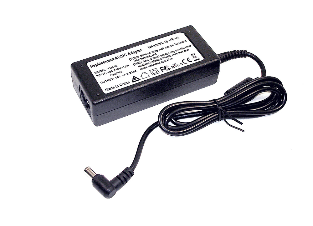 Блок питания для монитора и телевизора LCD 14V 3.215A 45W (6.5x4.4mm) OEM