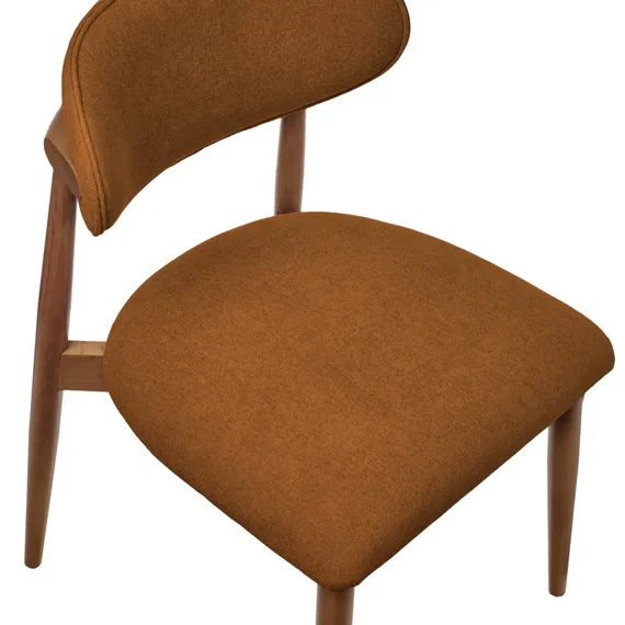 Стул Mod, орех, терракотовое букле