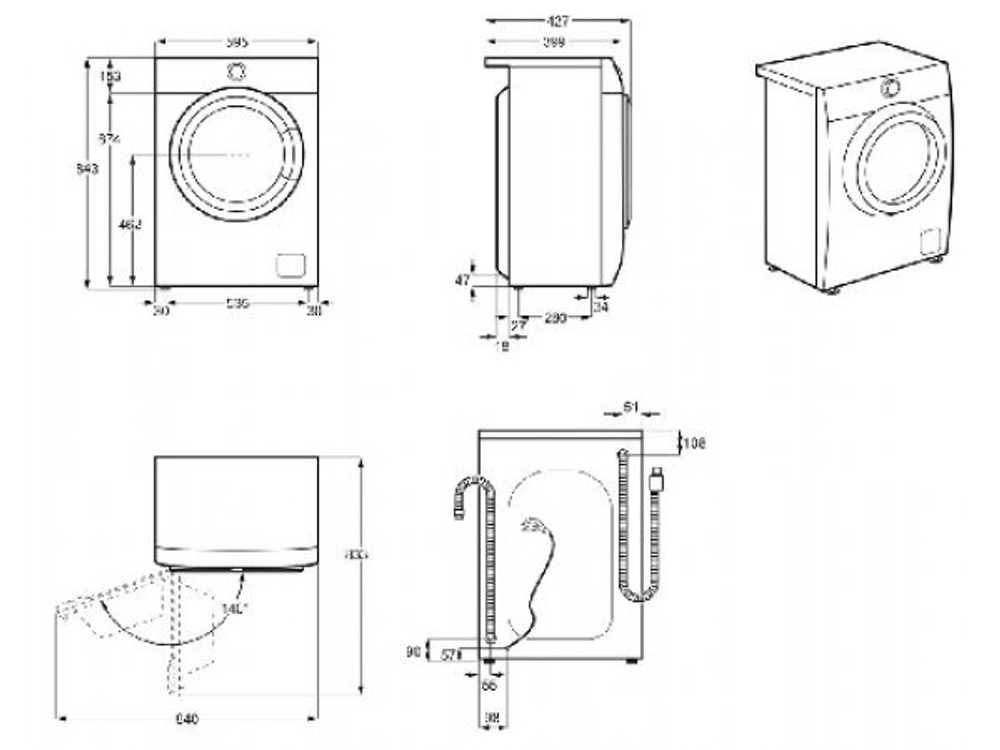 Стиральная машина Electrolux EW6S3R 26 S
