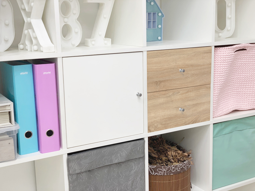 QBox Набор ящиков (2 шт) - Дуб сонома R Lamarty