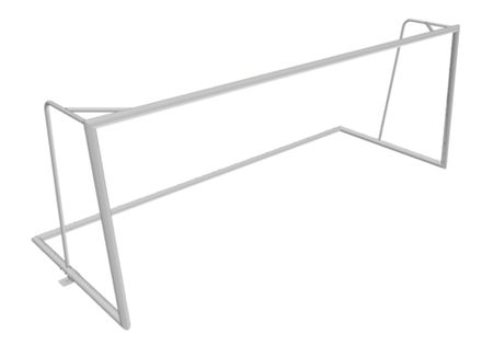 Ворота футбольные 7,32 х 2,44 м тип-3 комплект