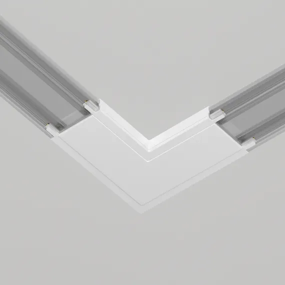Конектор питания угловой Radity белый Technical tra084cl-11w