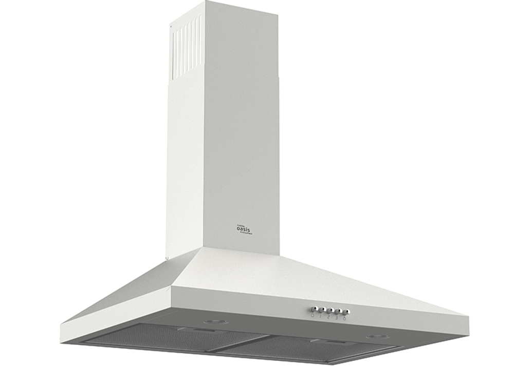 Вытяжка кухонная "Oasis" KB-60W (P,FR) бел