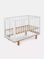 Кровать детская 120*60 RANT "INDY" (арт.866) Cloud White (Без маятника)