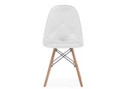 Деревянный стул Kvadro 1 white / wood