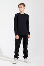 Джемпер для мальчика Лонг-2 Виотекс ЧЁРНЫЙ