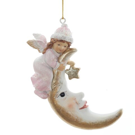 GAEM Фигурка декоративная подвесная "Ангел", L5,5 W2,5 H10 см