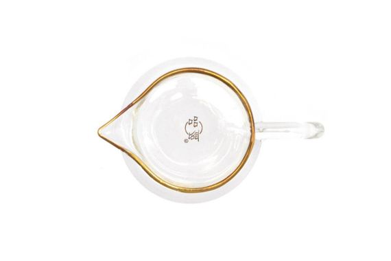 Чахай стеклянный "Золотая кромка", 250 мл