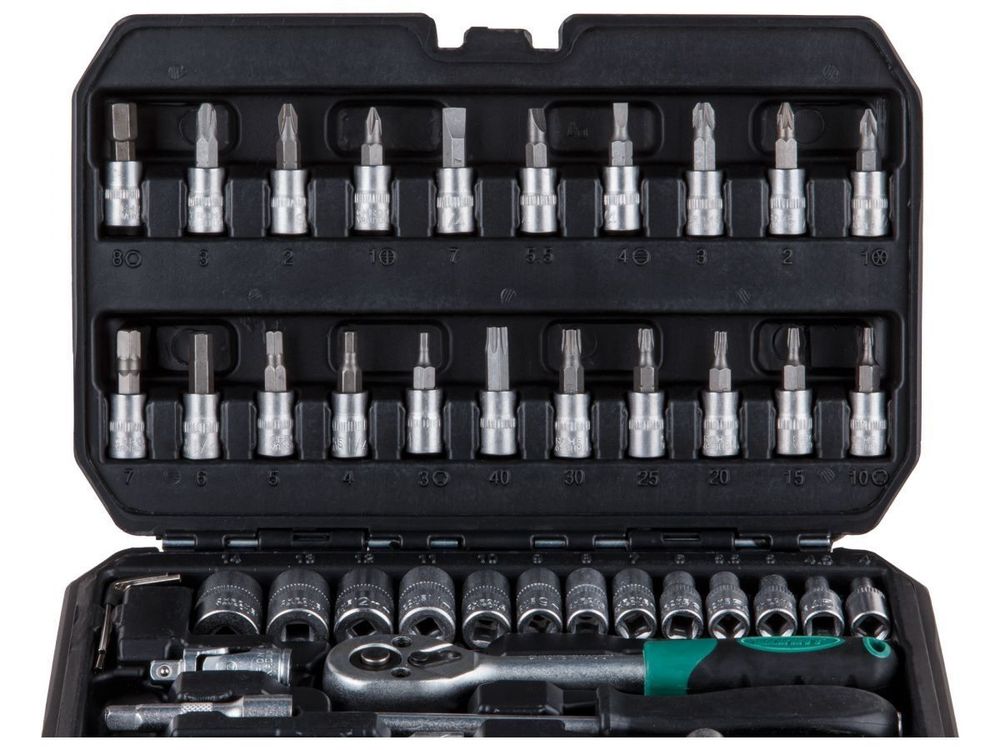 Набор головок и бит 46 предметов ВОЛАТ