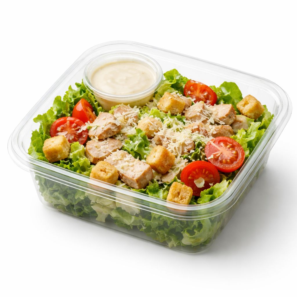 Салат цезарь с курицей