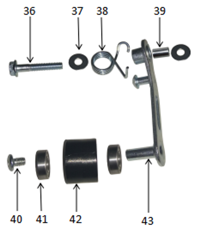 Запчасти F к квадроциклу Motax Gekkon E1300